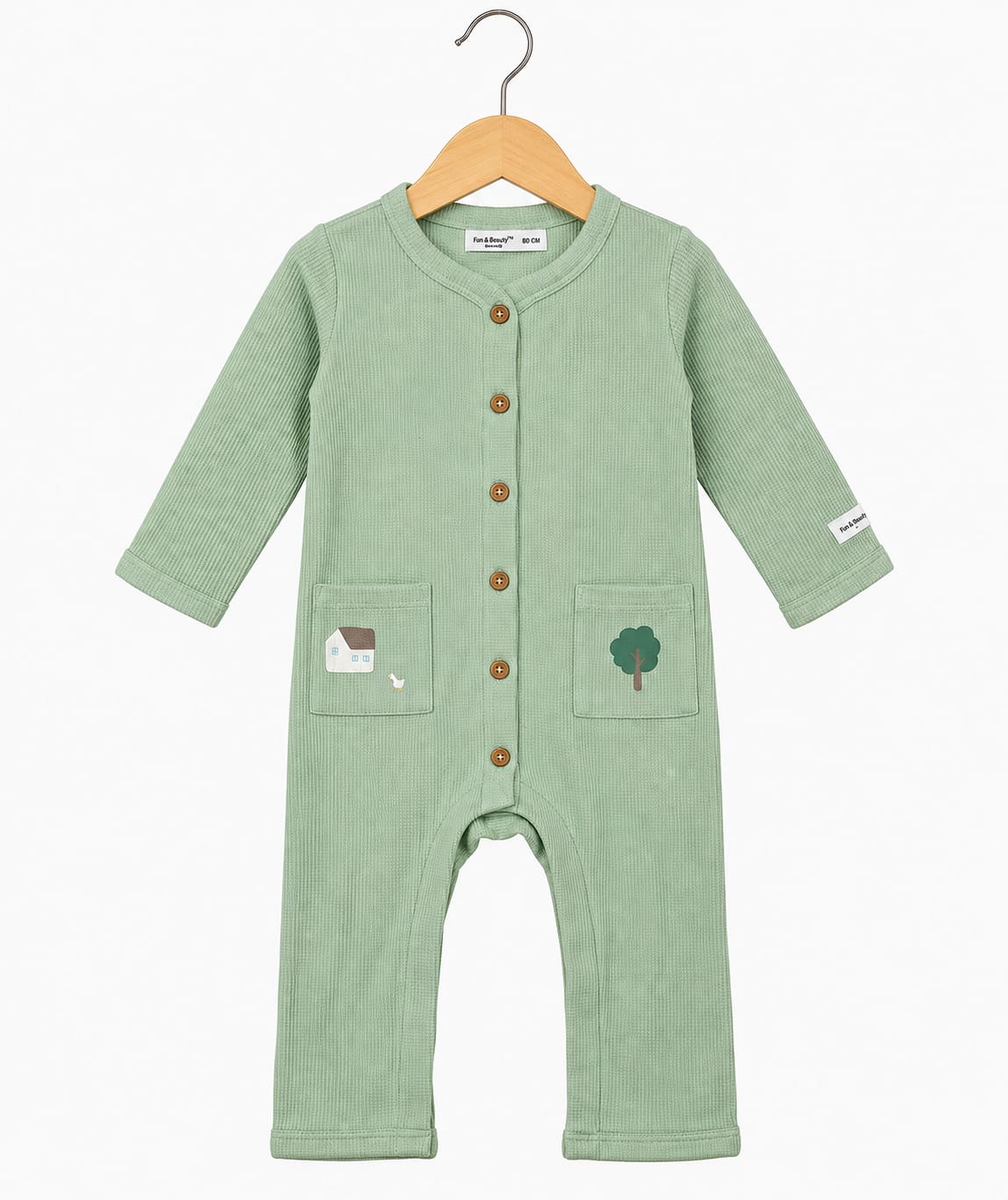 Fox & Bunny Baby Romper